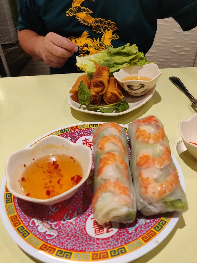 Rouleaux de Printemps Aux Crevettes